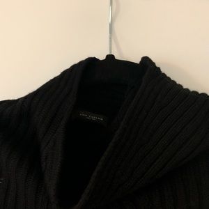 Ann Taylor Black Sweater Dress